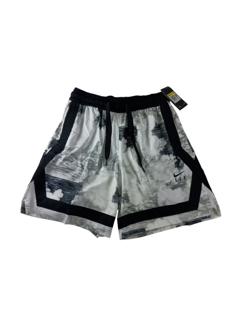 Nike Dri-Fit Fly Basketball Athletic Shorts Women's Sz.S Black/White/Gray New